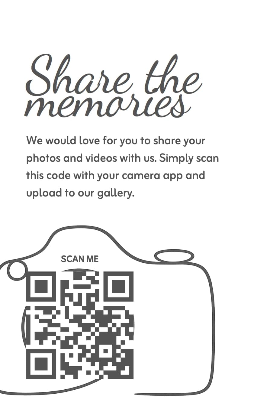 Camera print-ready card